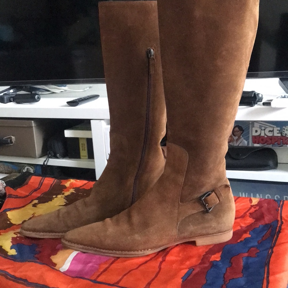 Gucci leather brown boots - Picture 6 of 7